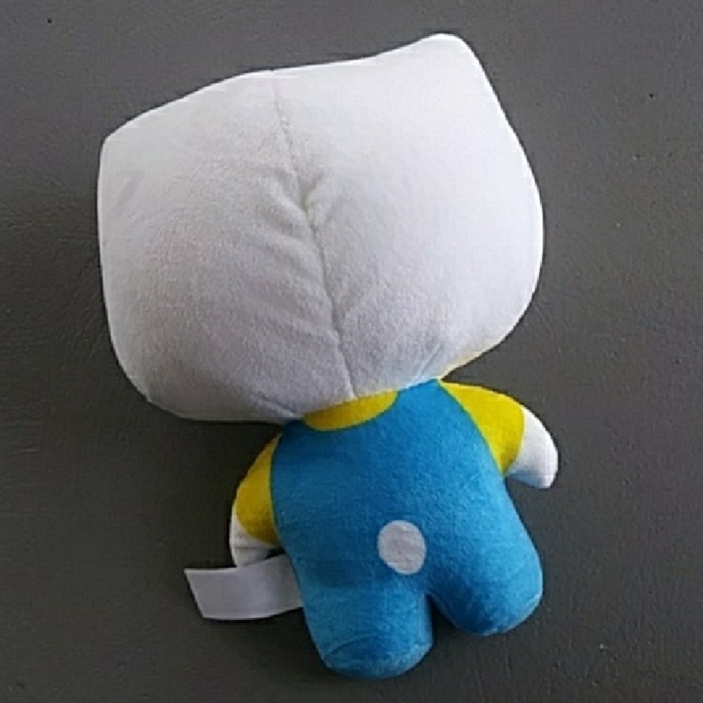 Hello Kitty Plush with Red Bow and Blue Outfit - Picture 3 of 4